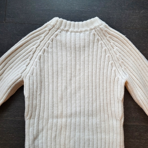 JW Anderson x Uniqlo White Wool Blend Knit Sweater - Picture 5 of 9